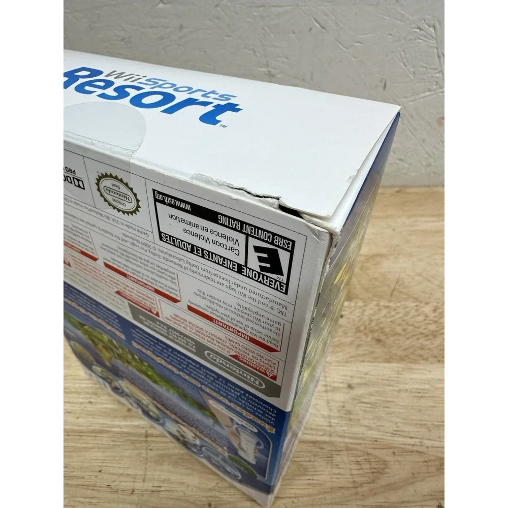 Wii Sports Resort Box Set With MotionPlus Controller Nintendo Wii